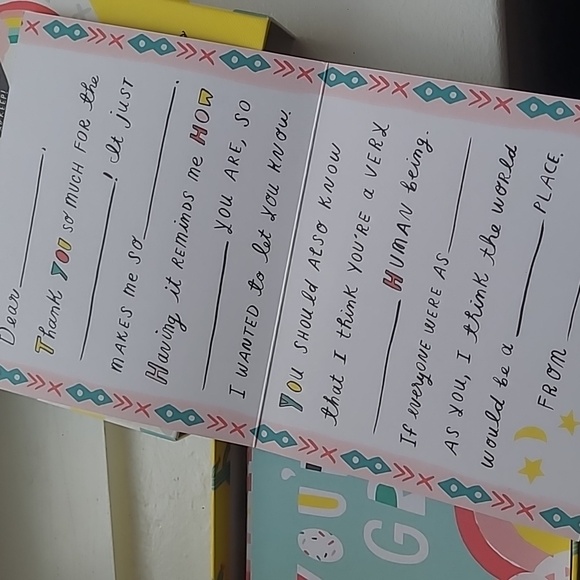 Colorful Fill-in Cards Set - Picture 2 of 3